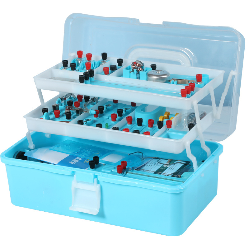 中学校物理電磁実験装置セット 高校入試物理実験装置 電磁光学実験ボックス