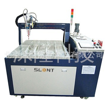 深隆ST11035全自动精密灌胶机生产线 灌胶机器人 聚氨酯灌胶机