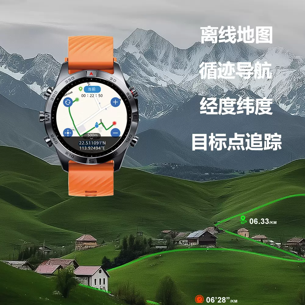 2025新品G7蓝牙通话轨迹导入心率检测多功能时尚运动手表