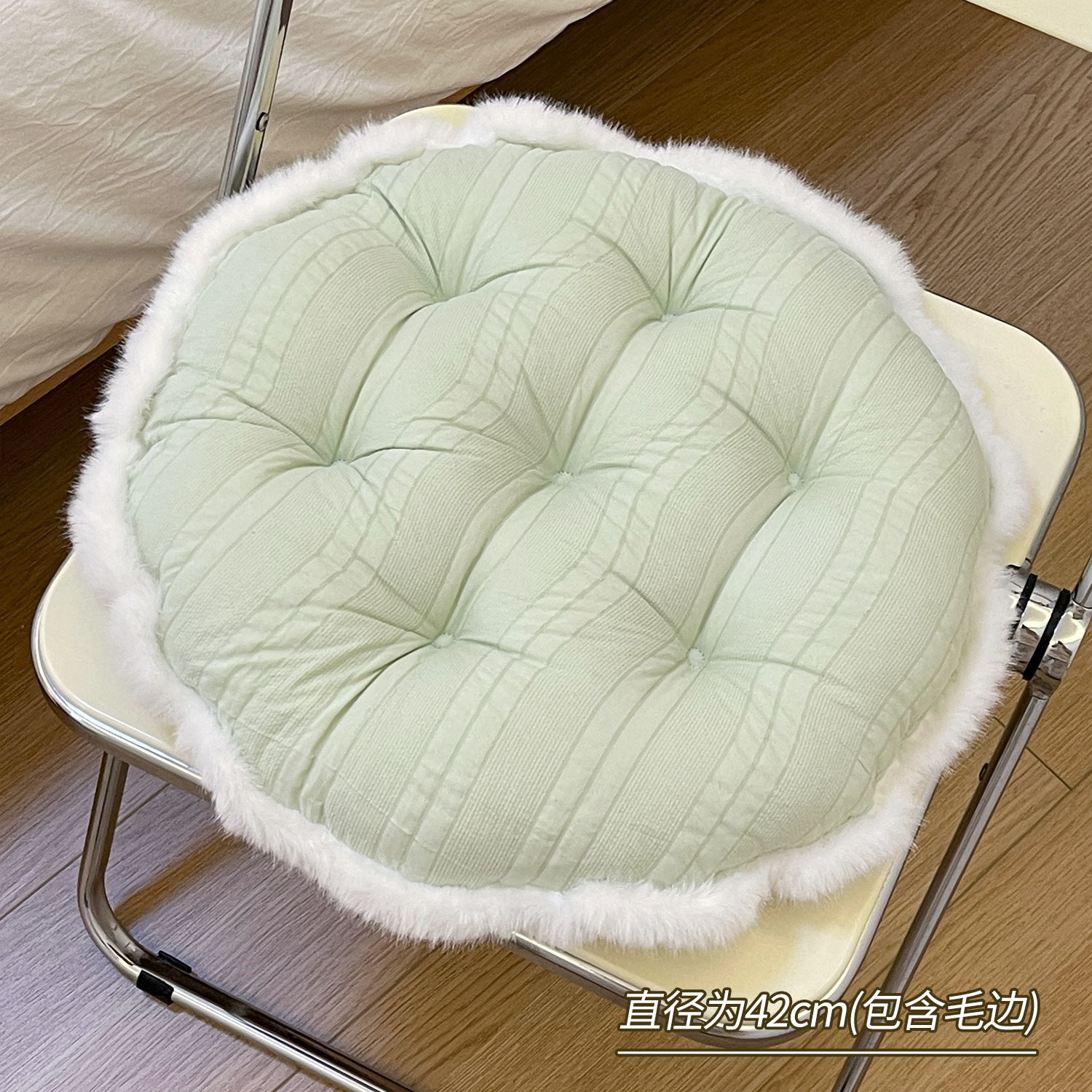 Nuevo cojín grueso cojín redondo cojín de trasero dormitorio de estudiantes oficina cojín de asiento sedentario cojín de asiento de cuatro estaciones de alto valor almohada