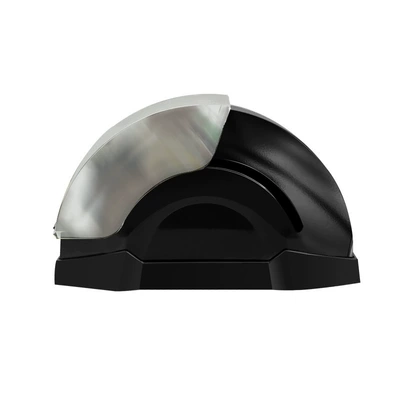 Aluminum Alloy High-End Creative – Car ashtray - black-silver-cover-with-light