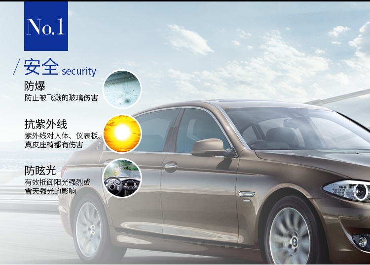 Car Film, Car Glass Film, Heat Insulation, Explosion-proof Film, Car Window Sunscreen Film, Van Solar Film, Black Film, Self-adhesive