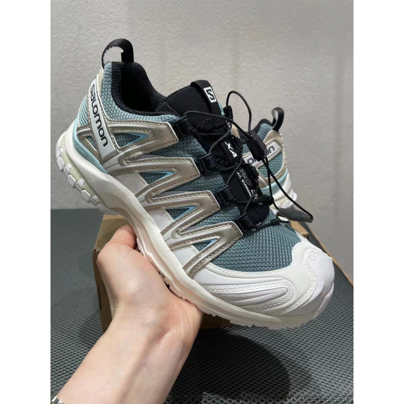 萨洛蒙Salomon XA PRO 3D 沙场灰男女款登山运动透气防滑跑步鞋|undefined