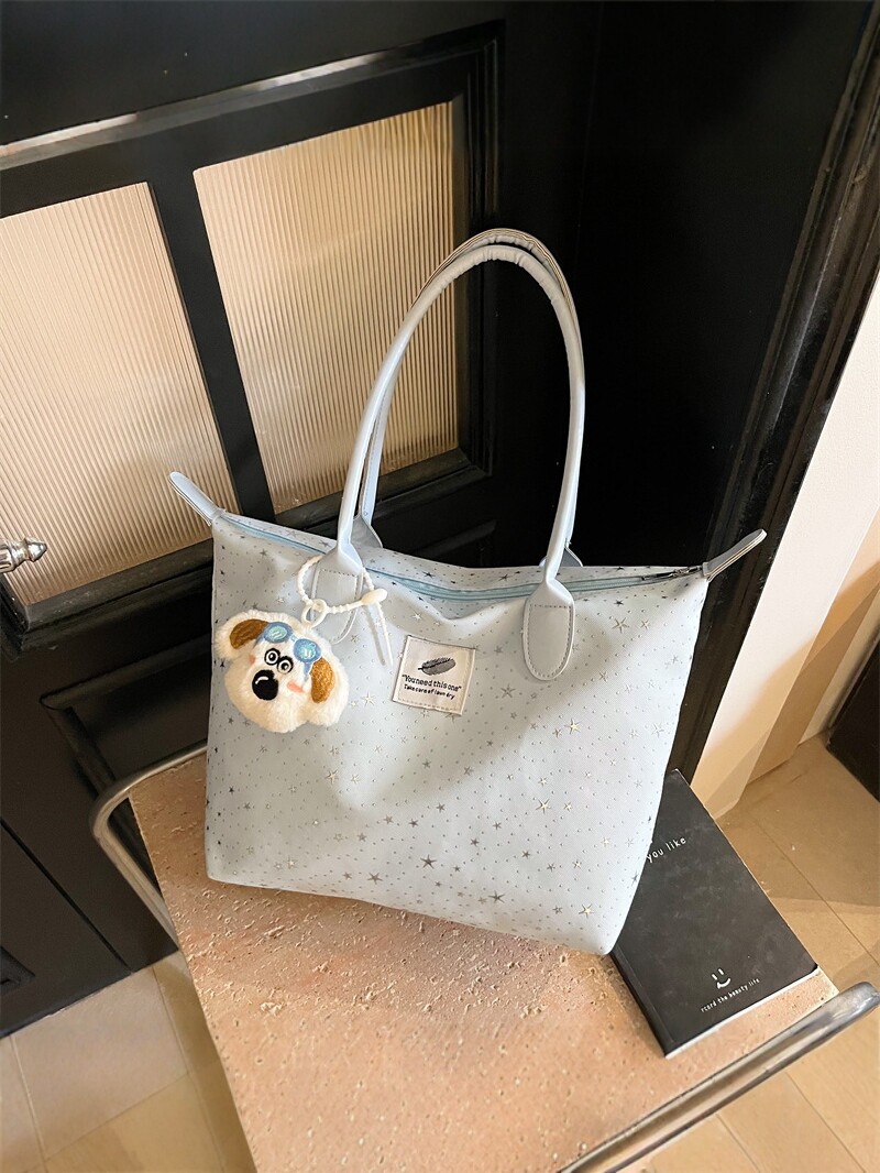 2026 bolsas de hombro de viaje de gran capacidad de mujeres bolsas de mano coreanas bolsas colgantes de dibujos animados