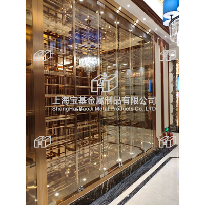 不锈钢装饰装修 金属装饰装修 铁铜铝装饰装修 隔断 屏风|ms