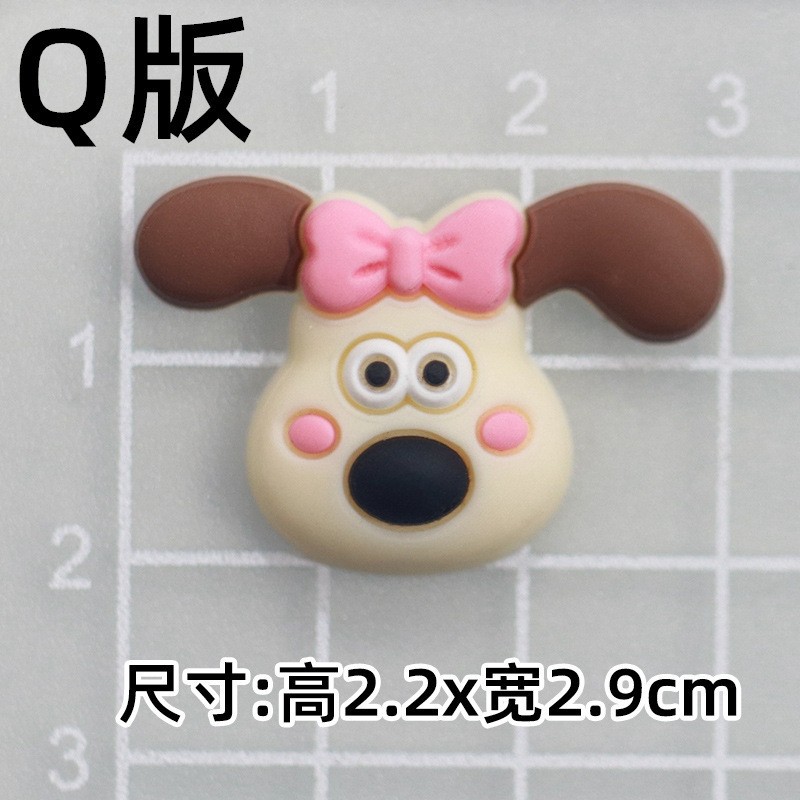 부드러운 접착제 작은 활 개 머리의 Q 버전 [2.2*2.9cm]