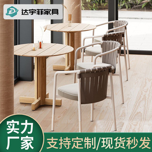 Outdoor Table and Chair Courtyard Villa Teak Long Table Square Table Outdoor Waterproof Outdoor Garden Terrace Casual Solid Wood Dining Table