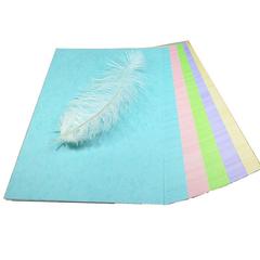 Color binding pattern paper package cover paper printing paper 4 cards extended pattern hard leather phoenix tail bamboo post 3 can 4 leaf pattern