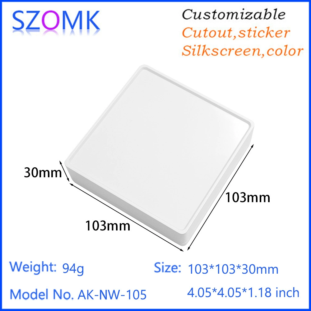 Orom Интернет смарт-прибор корпус обработки корпуса ABS квадратное сетевое оборудование пластиковый корпус NW105