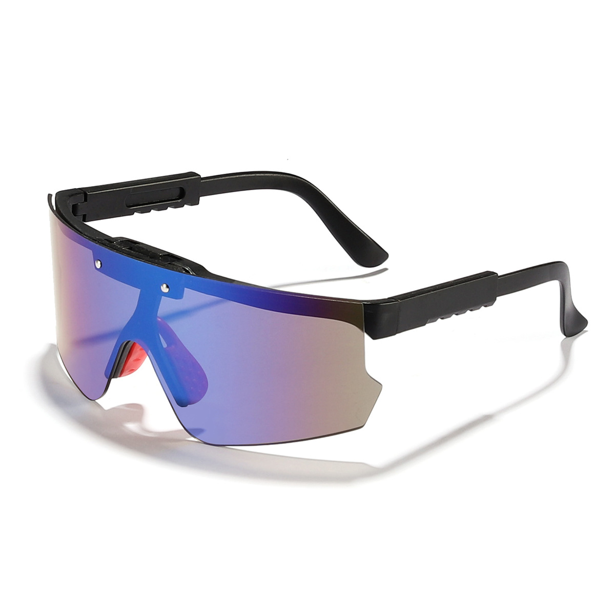 2024 Gafas deportivas de ciclismo al aire libre para niños transfronterizos Nuevas lentes personalizadas Gafas de sol para exteriores reversibles