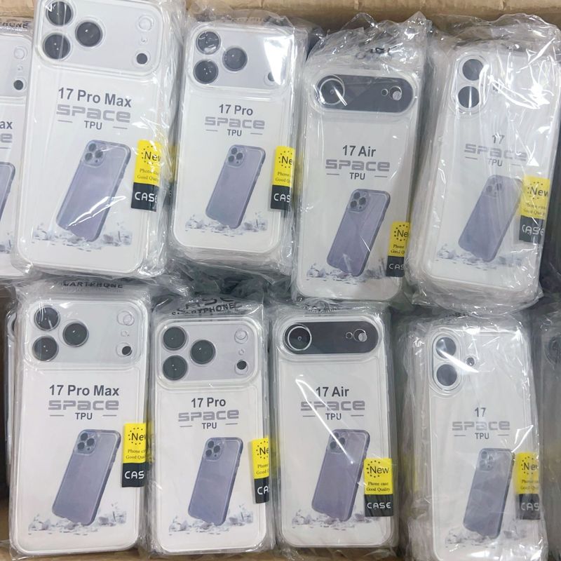 袋装苹果17透明手机壳新款iPhone17Pro软tpu防摔适用xs/x太空壳11|undefined