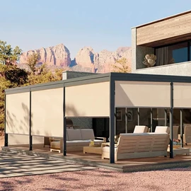 亭子;阳篷、雨篷;卷帘