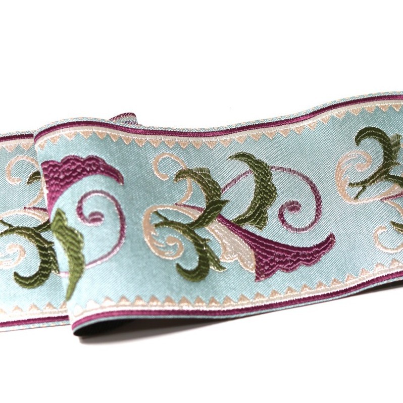 9,2 cm de ancho alta precisión patrón de la cinta caballo cara falda Hanfu corredor de mesa cama sofá cojín mantel decorativo costura