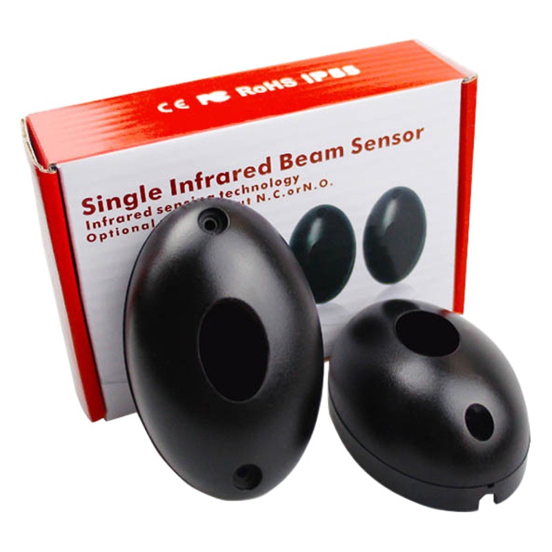 Detector Infrarrojo de Haz Único, Barrera Antirrobo Infrarroja para Exteriores, Sensor de Alarma Antirrobo Infrarrojo