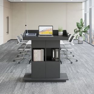 Podium Table, Lecture Table, Teacher Podium, Speech Platform, Welcome Desk, Reception Desk, Hosting Training, Conference Room, Classroom Table