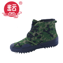 上海步雲解放鞋工作鞋高幫99作訓鞋學生軍訓鞋迷彩鞋廠家批發供應