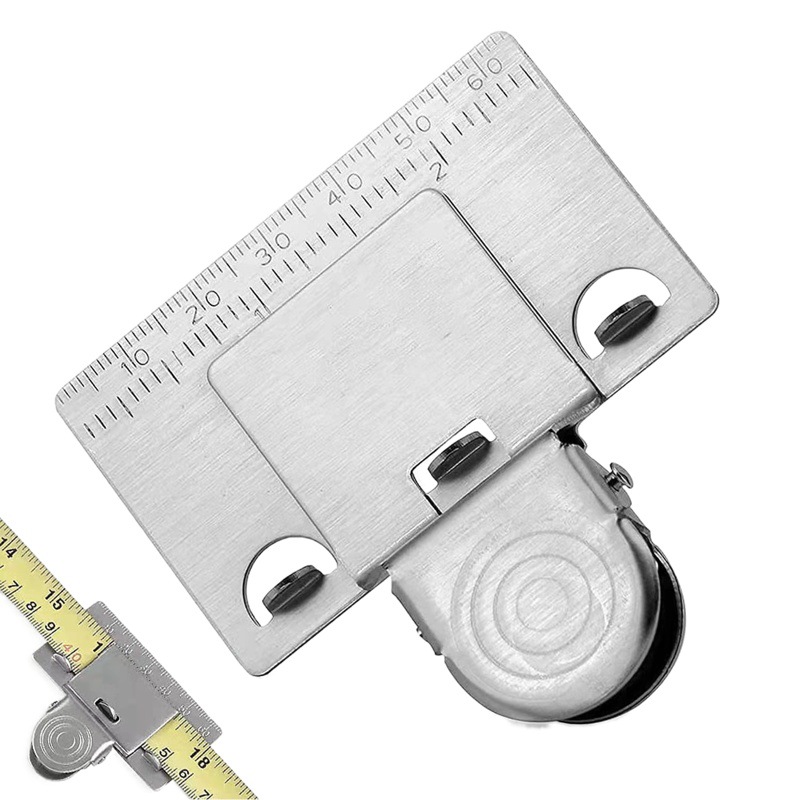 Cinta de medir clip abrazadera de medición Regla de medición abrazadera elevación horizontal Regla de medición herramienta regla abrazadera horizontal