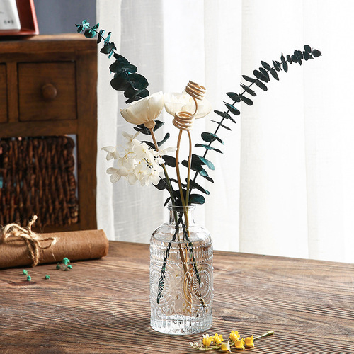 Factory direct supply of hotel fragrance fireless aromatherapy embossed Nordic home decoration deodorizing hotel aromatherapy gifts