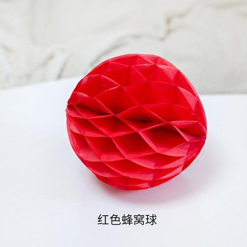 結婚式の装飾用品の赤い中国式の紙の提灯の結婚の装飾の結婚の部屋は結婚式の大きい赤い折り紙を配置します。|undefined