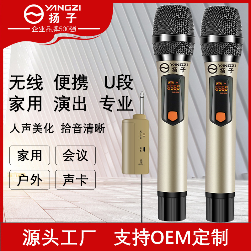 無線マイクu段fm舞台専門家庭用ktv専用歌屋外音響会議カラオケ公演|undefined