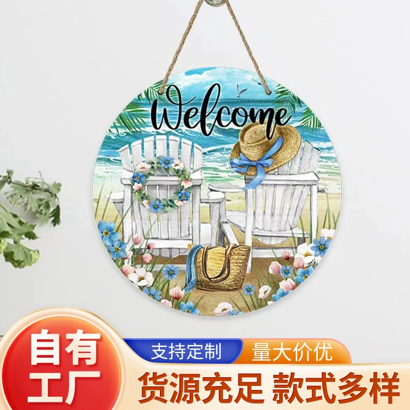 Amazon Деревянный список праздничной атмосферы фон стены декоративные круглые дома подвески для дома украшения