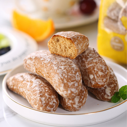 Wholesale Russian imported bald biscuits casual snacks office fiber dry coarse grains internet celebrity meal replacement crackers