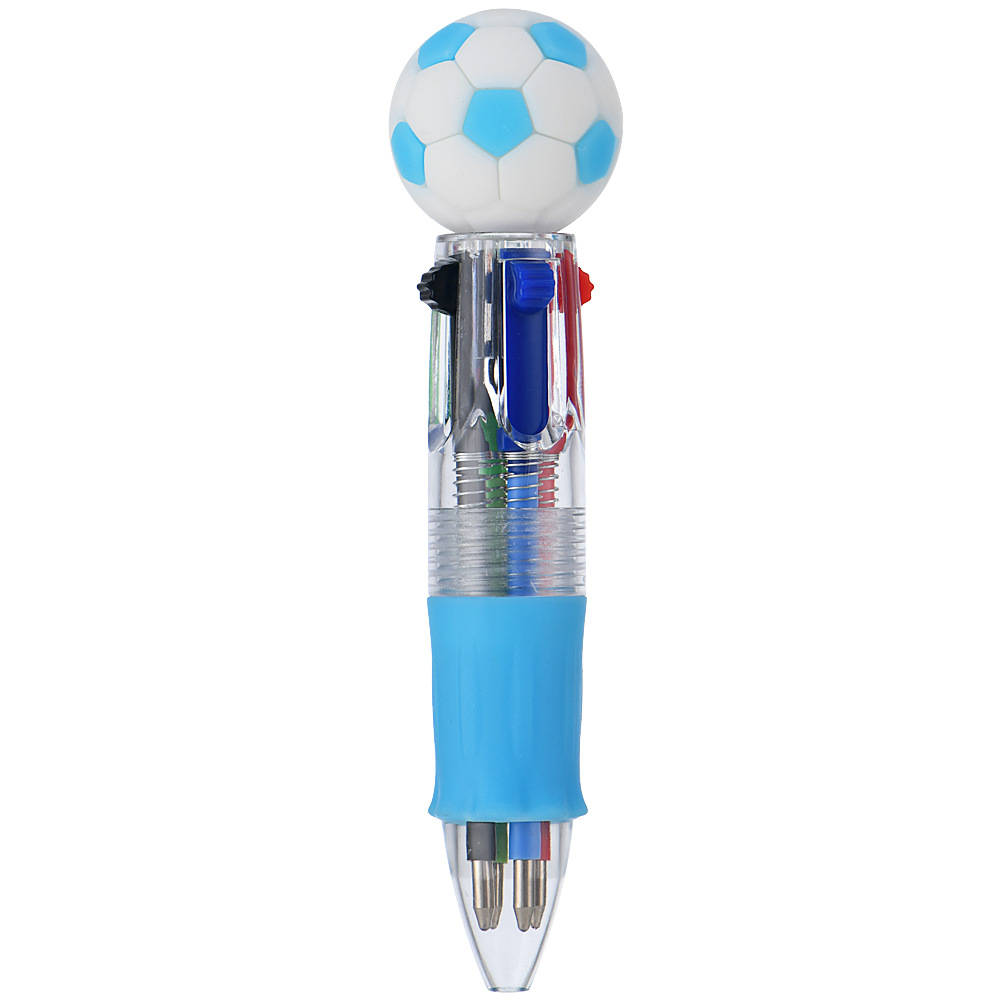 Transfronterizos para lindos bolígrafos de fútbol, baloncesto, rugby, dibujos animados multicolores mini bolígrafos cortos