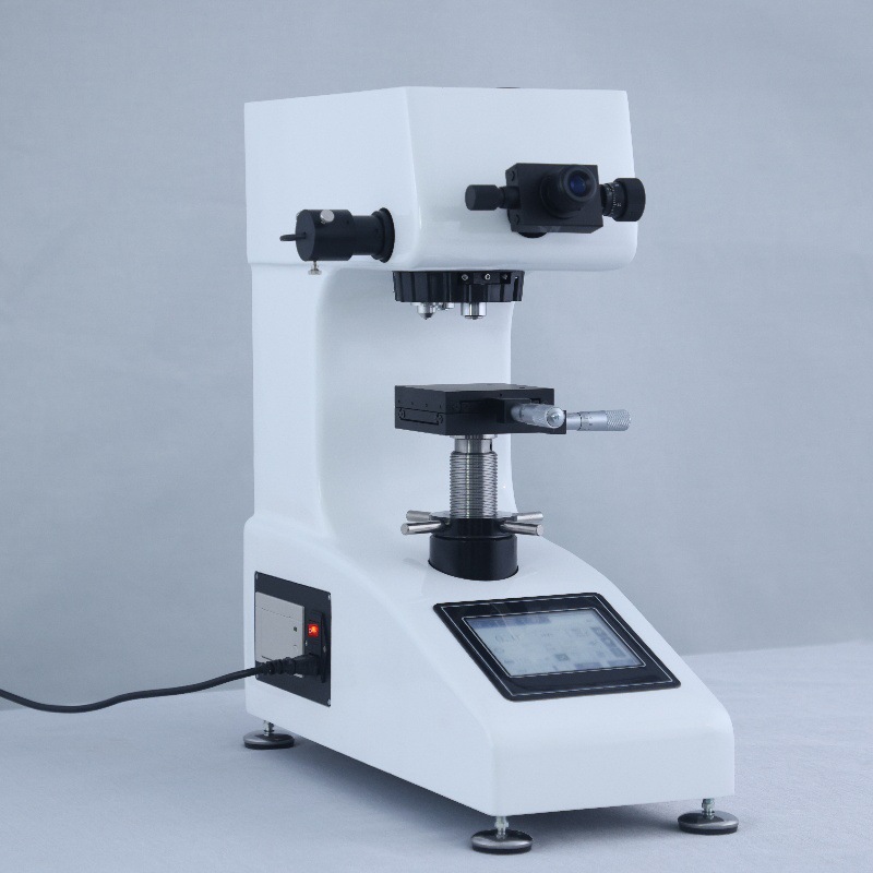 大屏幕维氏自动转塔一键测量HVS-1000Z数显显微硬度计带打印