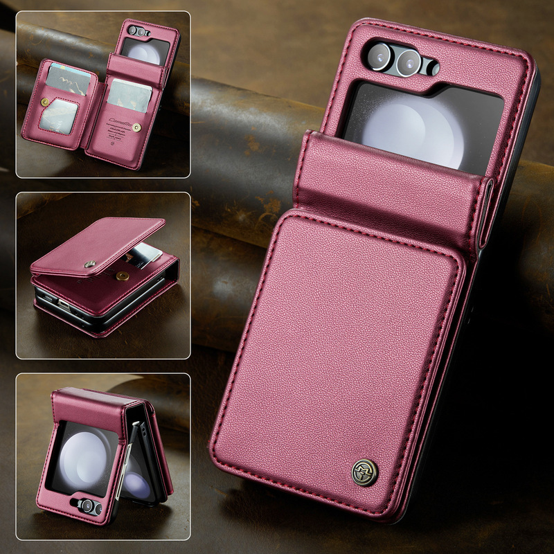 Suitable for Samsung Zflip7 Mobile Phone Case Zflip 40% off Foldable Phone Lanyard Crossbody Card Holder Galaxy Zflip5 Leather Case Suitable for Samsung Zflip7 Mobile Phone Case Zflip 40% off Foldable Phone Lanyard Crossbody Card Holder Galaxy Zflip5 Leather Case