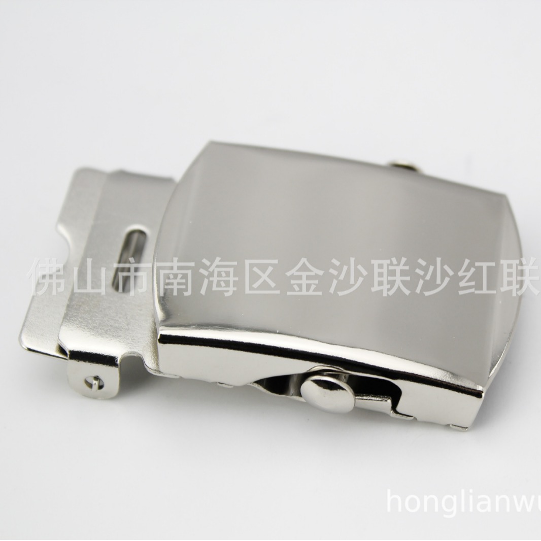厂家直营 军扣 滚动扣 腰带头 平滑扣 铜皮带扣 LOGO
