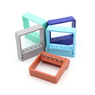 Dental dental material oral 5-hole plastic high temperature and high pressure needle disinfection rack high speed and low speed needle