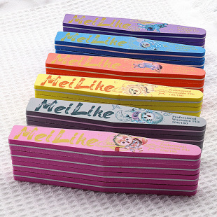 Nail art sponge rubbing strip nail shop sponge throwing nail foam strip soft fine sponge grinding grinding strip special