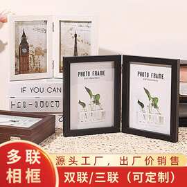 多联相框挂墙相框摆台678寸相框cs相框线条diy照片墙纪念相框定制