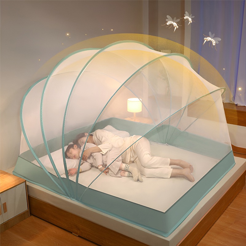 Installation-Free Foldableable Mosquito Net for Home 2023 New Bedroom Student Dormitory 2022 Yurt Popular Anti-Mosquito Cover