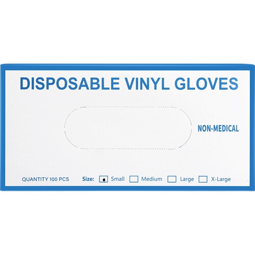 Beauty salon disposable composite nitrile gloves black gloves tattoo eyebrow bleaching lip rubber gloves tattoo supplies 50 pack