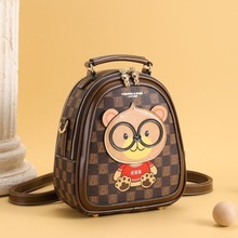 北包包休闲多功能单肩斜挎大容量小方包包女2024新款时尚双肩背包