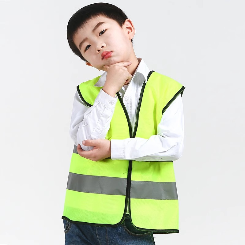 Children's retroreflective fluorescence safe vest for students for…