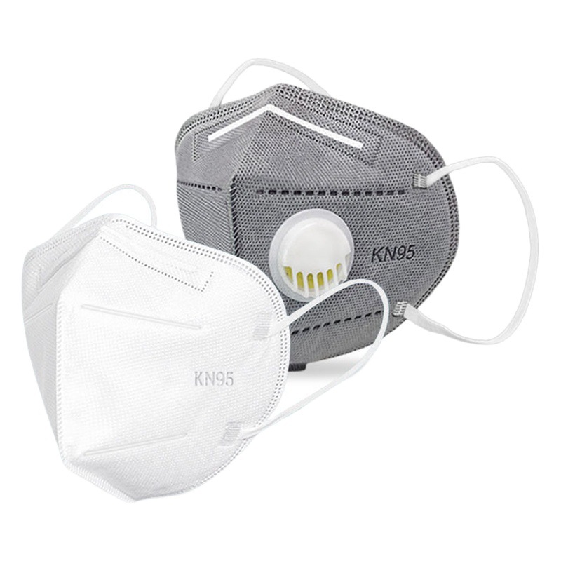 Hanging Ear KN95 Dust Mask Activated Carbon Breathing Valve Industrial Anti-Dust Adult Separate Packaging Mask Wholesale
