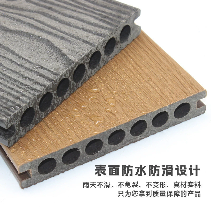 Оптовая продажа пластикового деревянного напольного покрытия для открытого двора, террасы, коридора, дорожки, устойчивого к плесени и влагостойкого деревянного пластикового напольного покрытия, пластикового деревянного напольного покрытия для улицы