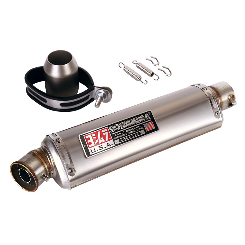 General 51MM motorcycle modified exhaust pipe small hexagonal elbow Jicun exhaust pipe R25/CBR150/curved beam