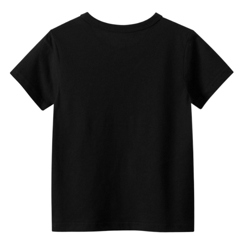 Ropa Infantil Estilo Coreano 27kids, Novedades de Verano 2025, Camiseta de Manga Corta para Niños, Ropa para Niños con Diseño de Letras, Dropshipping