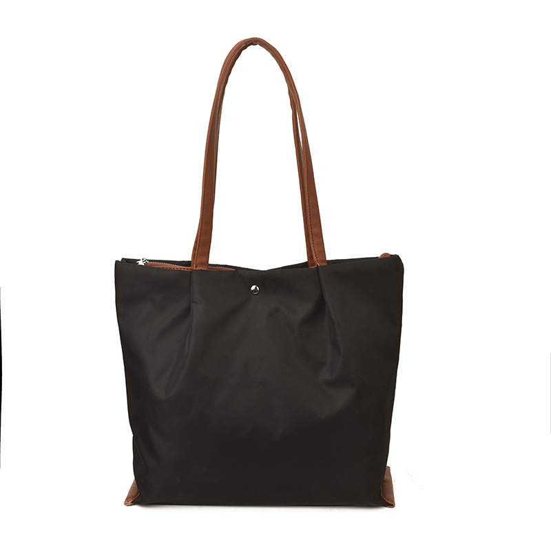 Bolso de tela de nylon de gran capacidad para mujeres 2026 nuevo tipo de bolso de hombro ligero y simple estilo coreano nicho Zhong Commuting Tote image 10