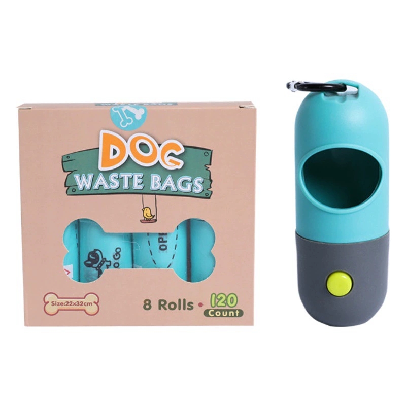 Амазонка собака выгул артефакт Светодиодная лампа капсульного типа портативный туалет для домашних животных диспенсер чистящие средства для домашних животных оптом