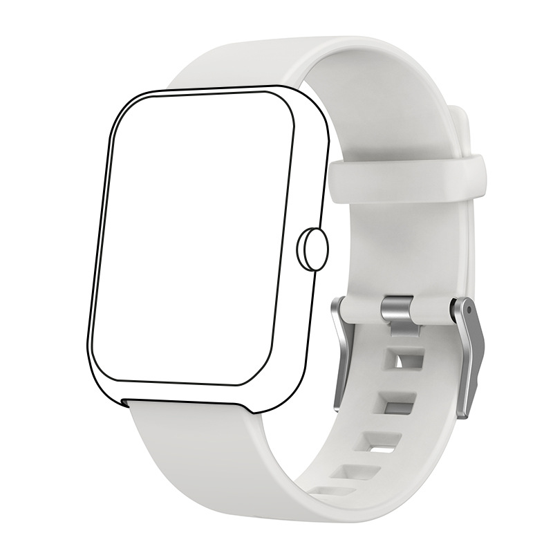 S20表带手环手表防水耐磨耐脏柔软莫兰迪时尚硅胶表带