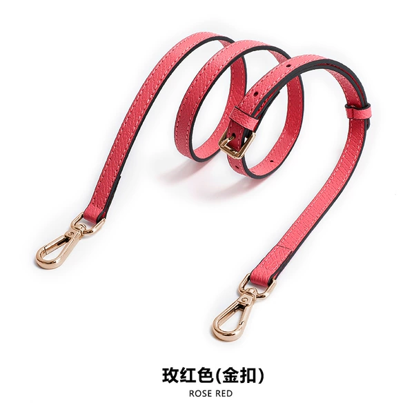 Leather red straps, 95cm, 115cm