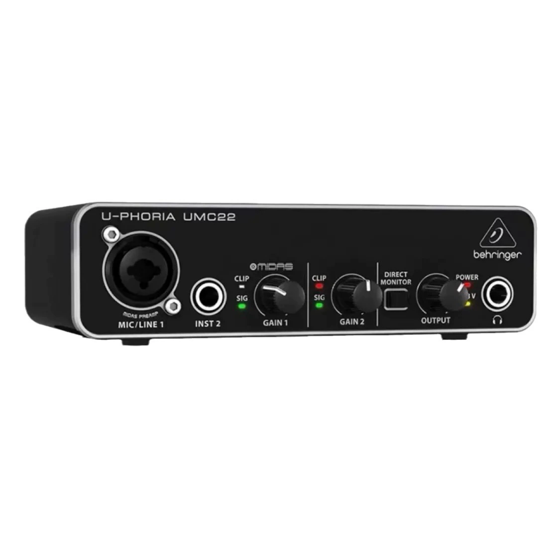 Звуковая карта Behringer UMC22 профессиональная звуковая карта профессиональный аудио сигнал