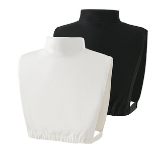 New Mid-collar fake collar women's all-match pullover warm knitted shirt bottoming fake collar