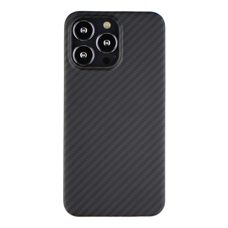 Adatto per Apple 14PRO MAX vera fibra di carbonio Kevlar, custodia protettiva 13PRO, custodia per telefono 12_voghion.com