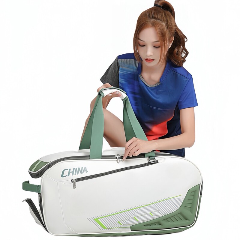 Racket Bag Fashion Badminton Bag National Men's and Women's Sports Bag Tennis Bag 2331 Large Capacity Square Bag Portable Racket Bag Fashion Badminton Bag National Men's and Women's Sports Bag Tennis Bag 2331 Large Capacity Square Bag Portable