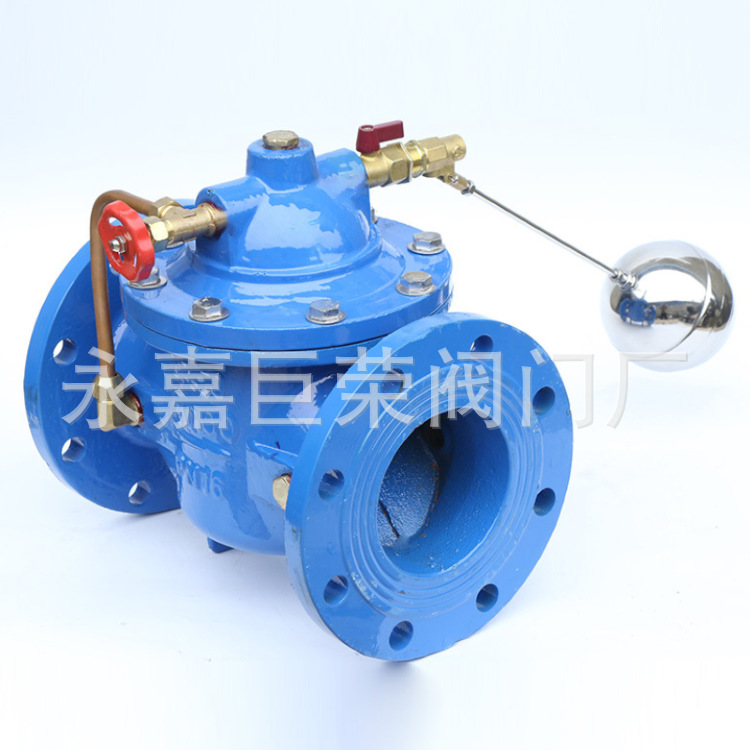 碳钢 隔膜式 公称通径50 单向 水力控制 法兰 100X遥控浮球阀